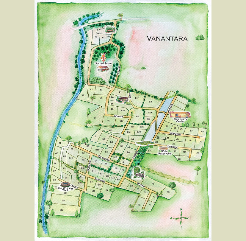 Vanantara Map