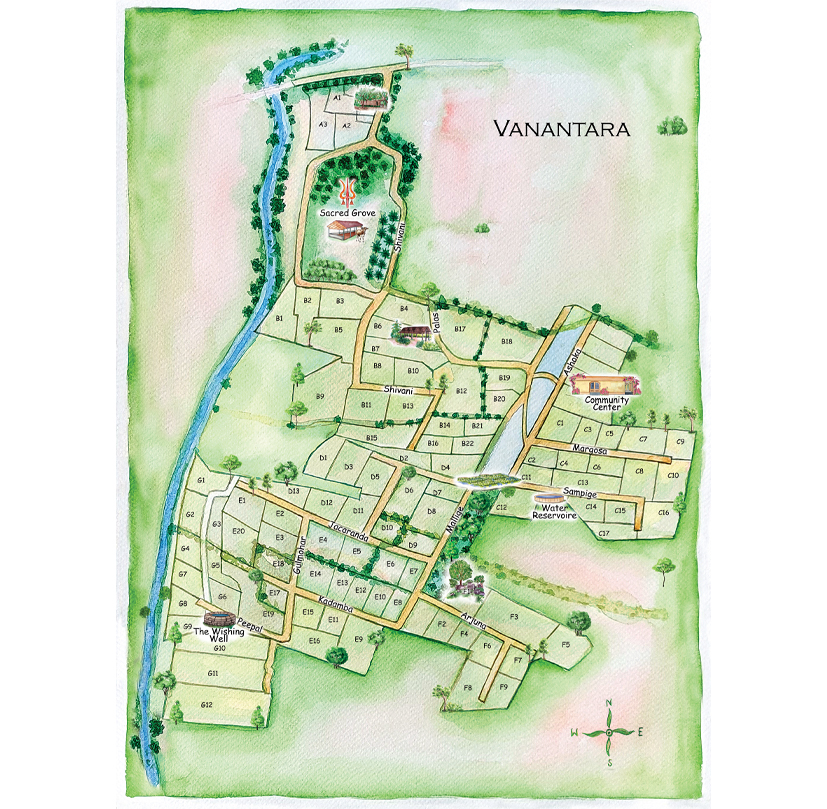 Vanantara Map
